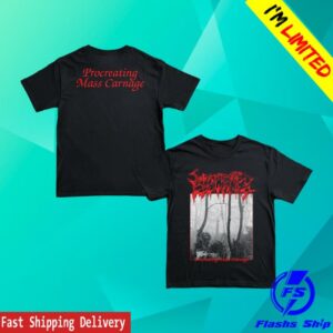 Reality Fade Store Merch Scattered Remnants Procreating Mass Carnage T-Shirt