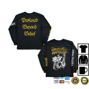 Reality Fade Store Merch Scattered Remnants Profaned Beyond Belief Long Sleeve