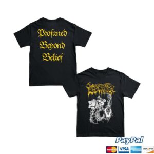 Reality Fade Store Merch Scattered Remnants Profaned Beyond Belief T-Shirt