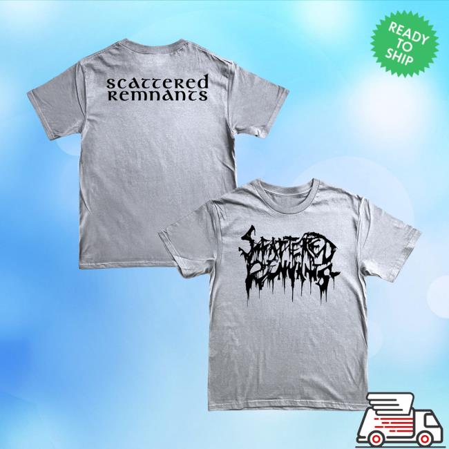 Reality Fade Store Merch Scattered Remnants Sport Grey Logo T-Shirt 2 Reality Fade Store Merch Scattered Remnants Sport Grey Logo T-Shirt