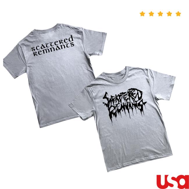 Reality Fade Store Merch Scattered Remnants Sport Grey Logo T-Shirt 3 Reality Fade Store Merch Scattered Remnants Sport Grey Logo T-Shirt