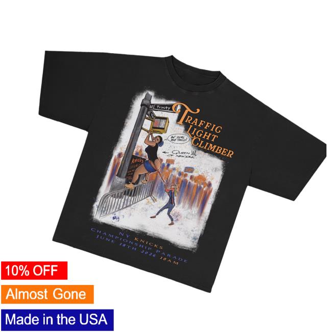 Redspunch Merch Store The Official Traffic Light Climber Tee In Black