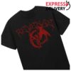 Revenge Merch Store Abaddon Lightning Tee Black Red