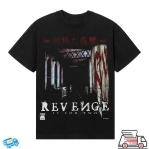 Revenge Merch Store Psych Ward Tee Black
