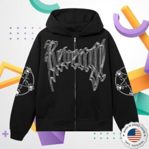 Revenge Merch Store Ritual Zip Black