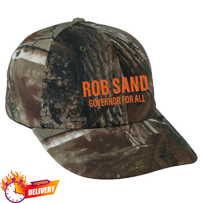 Rob Sand For Governor Merch Store Rob Sand For Governor Camo Hat