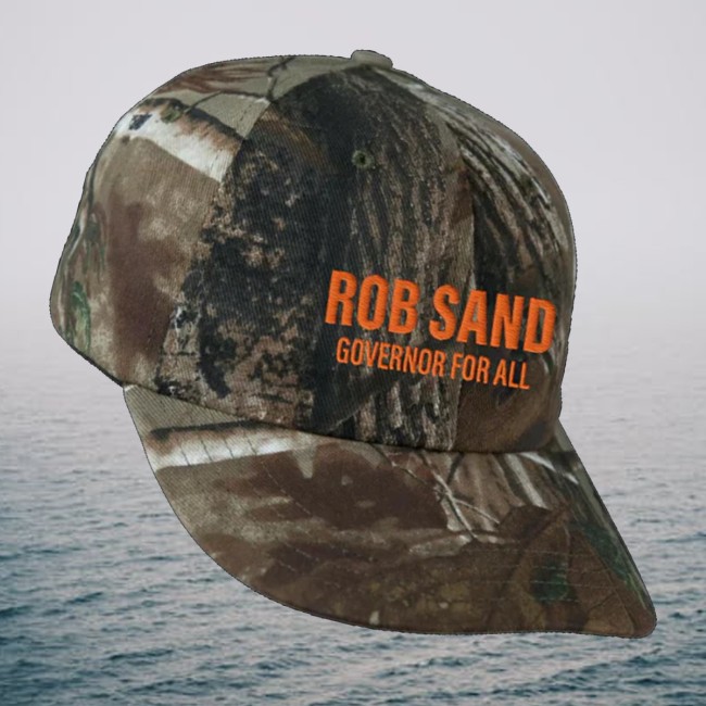 Rob Sand For Governor Merch Store Rob Sand For Governor Camo Hat