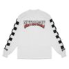 Run Travis Run Store Merch Rtr Checker Long Sleeve