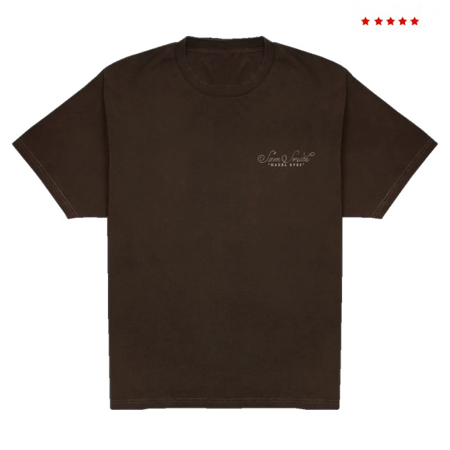 Sam Smith Store Merch Hazel Eyes Pocket Print T-Shirt