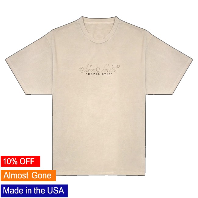Sam Smith Store Merch Hazel Eyes T-Shirt