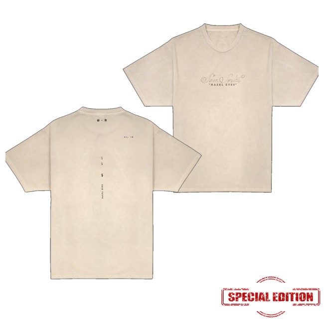 Sam Smith Store Merch Hazel Eyes T-Shirt