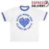 Say Anything Merch Store Alive With The Glory Of Love Ringer Tee