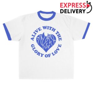 Say Anything Merch Store Alive With The Glory Of Love Ringer Tee