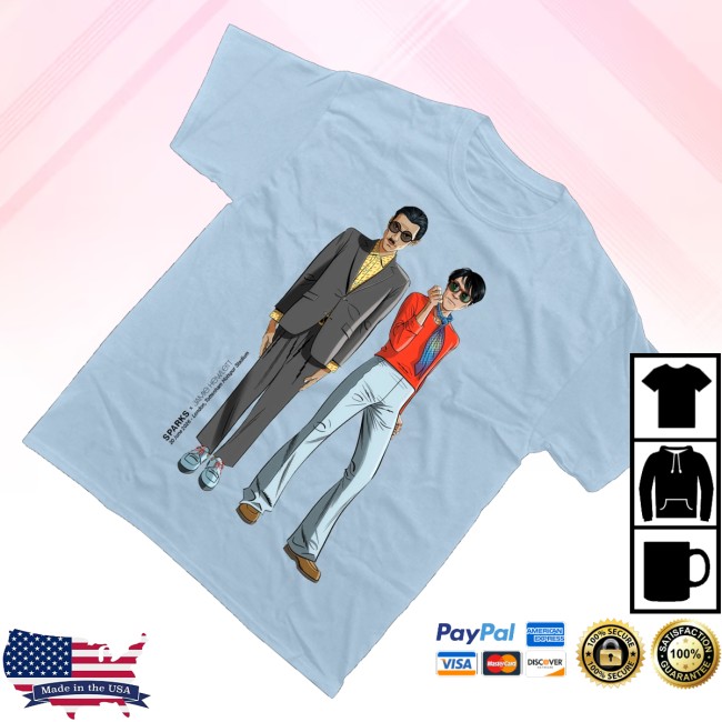 Sparks Merch Store Sparks X Jamie Hewlett T-Shirt Light Blue