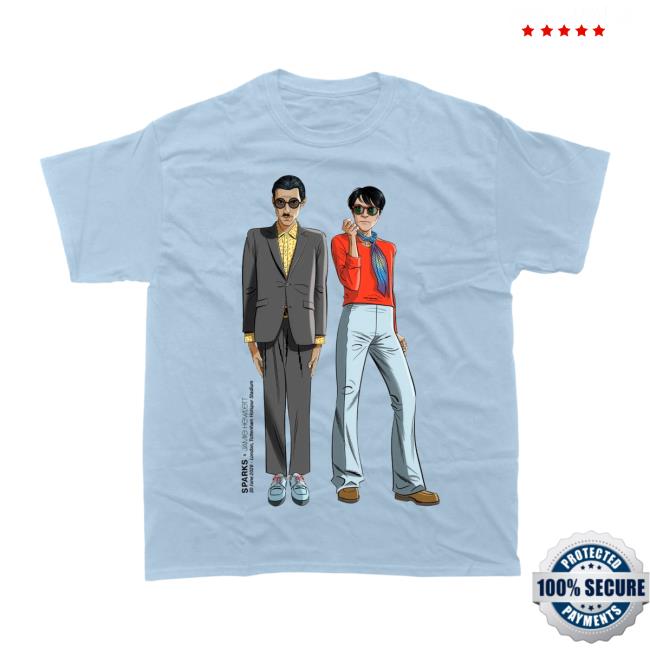 Sparks Store Merch Sparks X Jamie Hewlett T-Shirt (Light Blue)