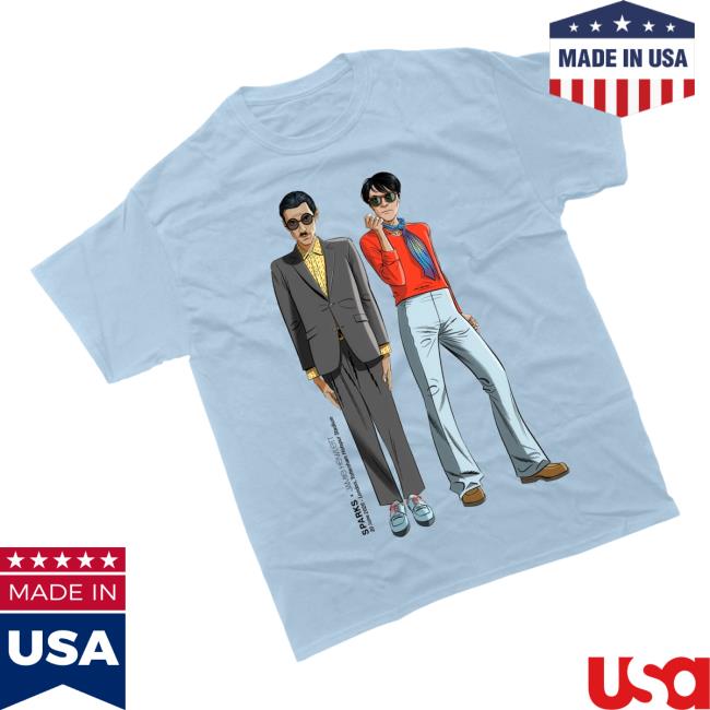 Sparks Store Merch Sparks X Jamie Hewlett T-Shirt (Light Blue)