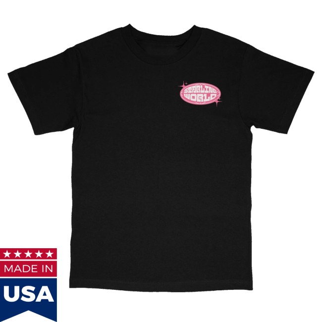 Starlineworld Merch Store Starlineworld Black-Pink Tee 3 Starlineworld Merch Store Starlineworld Black-Pink Tee