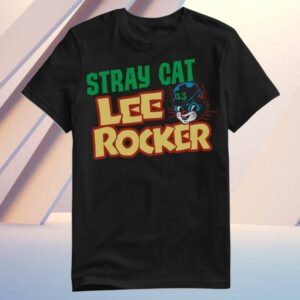 Straycatleerocker Merch Store Stray Cat Lee Rocker T-Shirt