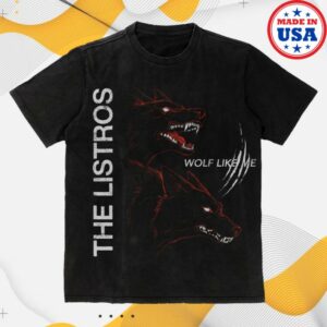 The Listros Merch Store The Listros Wolf Like Me Official Band Tee