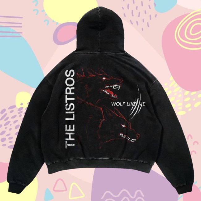 The Listros Merch Store The Listros Wolf Like Me Official Signature Hoodie 4 The Listros Merch Store The Listros Wolf Like Me Official Signature Hoodie