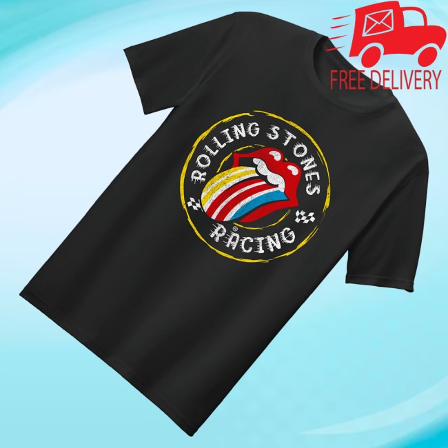 The Rolling Stones Shop Merch The Rolling Stones X Nascar Lick Racing T-Shirt