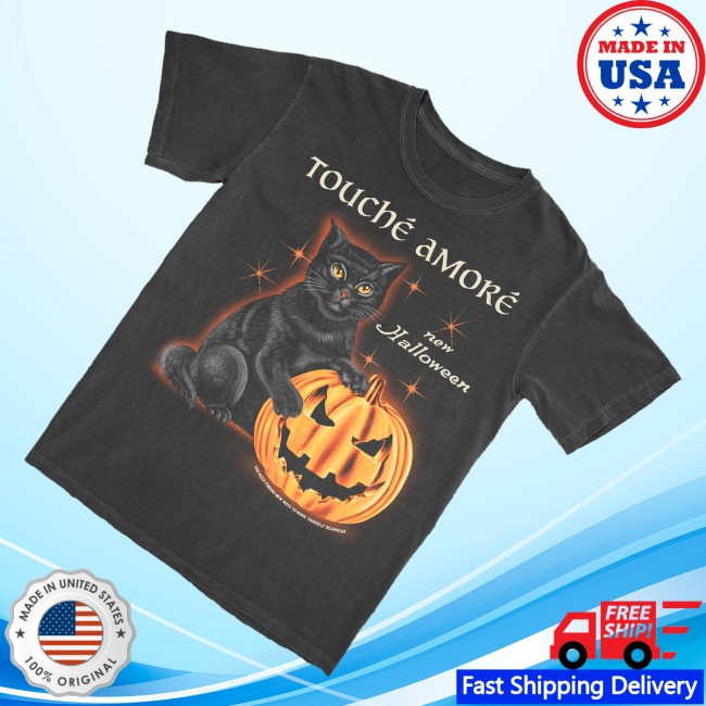 Touche Amore Merch Store New Halloween T-Shirt Black 3 Touche Amore Merch Store New Halloween T-Shirt Black