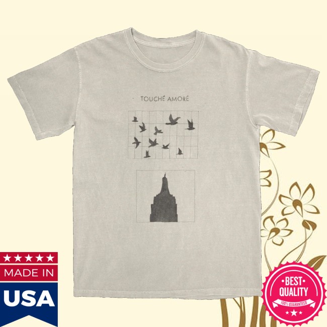 Touche Amore Merch Store Skyscraper T-Shirt Ivory 2 Touche Amore Merch Store Skyscraper T-Shirt Ivory