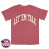 Ty Myers Merch Store Red Let Em Talk Legal Tour Tee