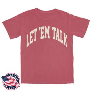 Ty Myers Merch Store Red Let Em Talk Legal Tour Tee
