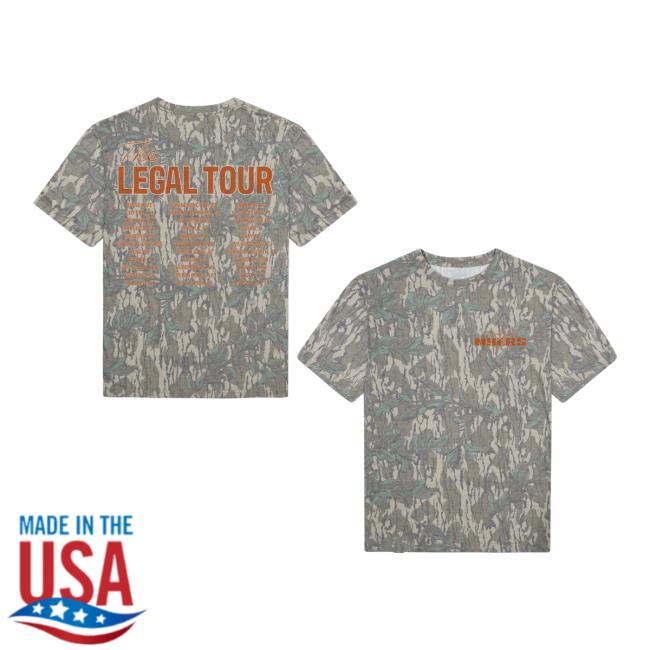 Ty Myers Store Merch Camo Legal Tour Tee