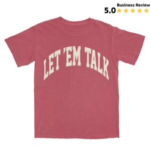 Ty Myers Store Merch Red Let Em Talk Legal Tour Tee