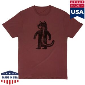 Typographia Merch Store Cat Fishbone Tee
