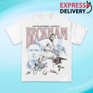 Wearicy Merch Store David Beckham Graphic T-Shirt
