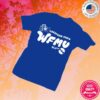 Wfmu Store Merch Bubble Retro T-Shirt In Royal Blue