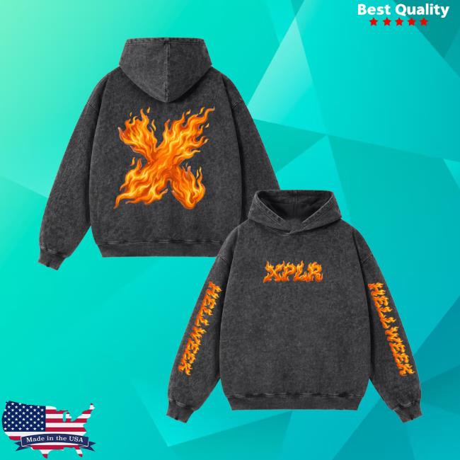 Xplr Merch Store Hellfire Hoodie