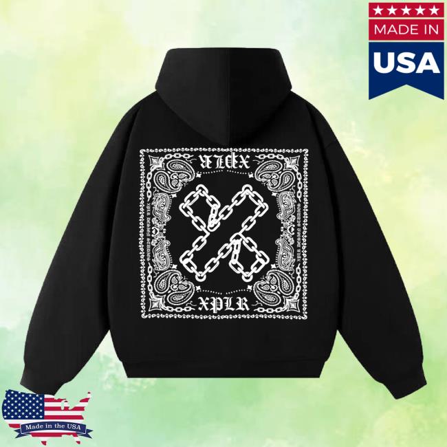 Xplr Merch Store Rebels Hoodie Black