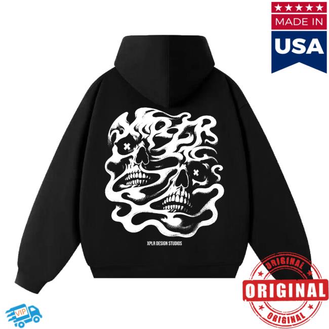 Xplr Merch Store Smoke Hoodie