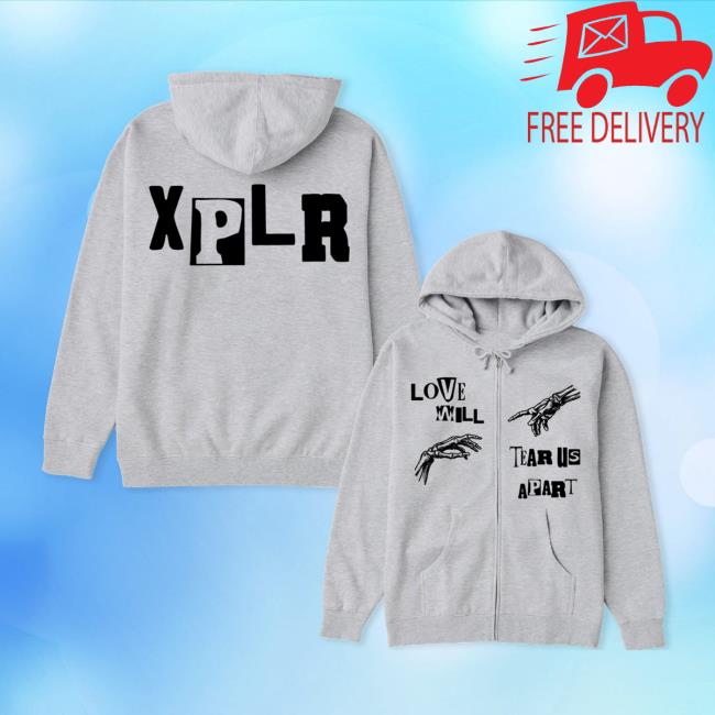 Xplr Merch Store Tear Us Apart Zip Up