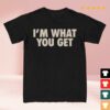 Zach Johnking Store Merch I'm What You Get Tee