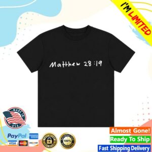 2819 Merch Store Matthew 28 19 Youth