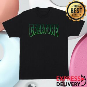 303 Boards Merch Store Creature Logo Outline Tee Black