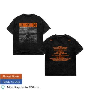 A Little Vengeance Merch Store A Little Vengeance B&W Tee Mineral Black