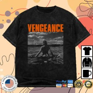A Little Vengeance Store Merch A Little Vengeance B&W Tee Mineral Black