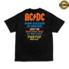 Acdc Merch Store Denver Pwr Up Tour T-Shirt