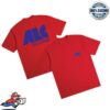 Alc Records Merch Store Nouveau Logo Pocket Tee Red