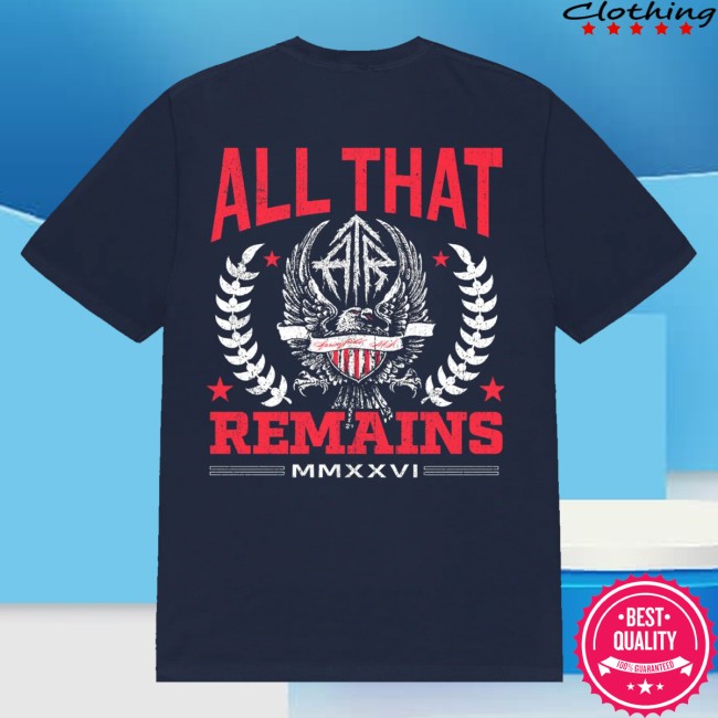 All That Remains Merch Store Eagle Crest Tee 4 All That Remains Merch Store Eagle Crest Tee