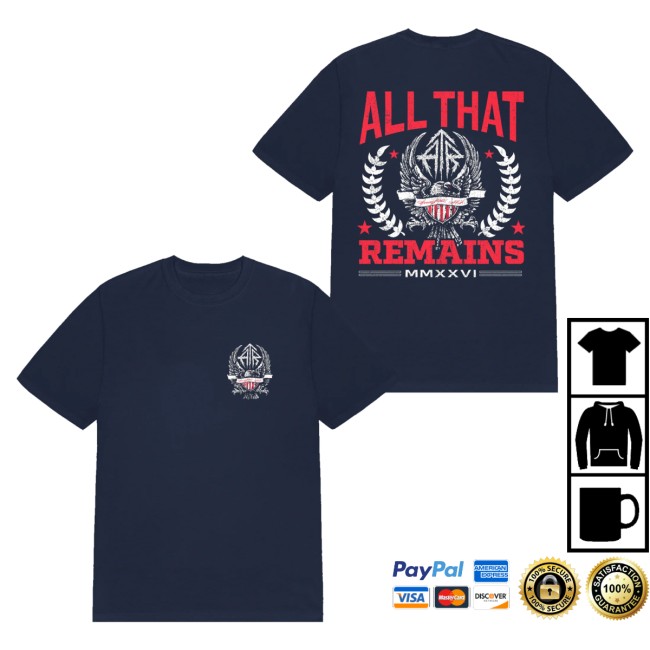All That Remains Merch Store Eagle Crest Tee 5 All That Remains Merch Store Eagle Crest Tee