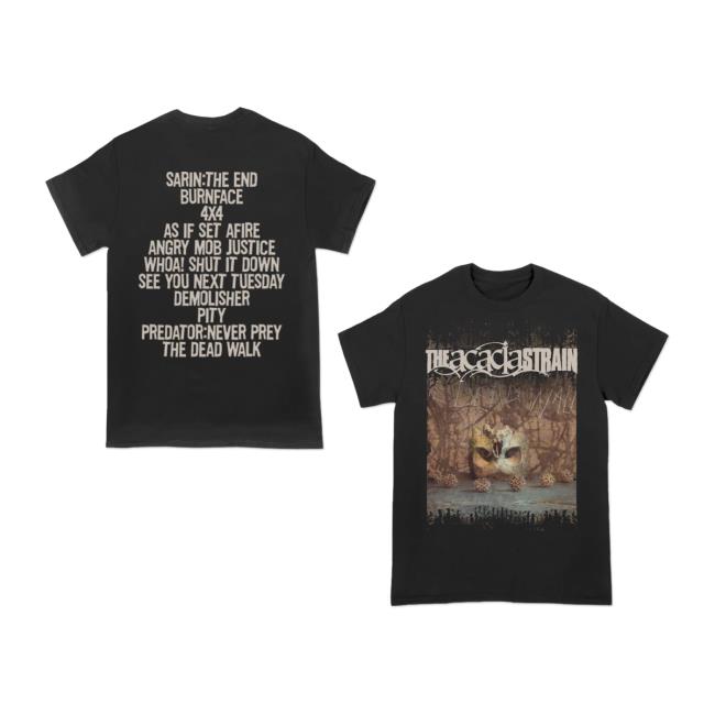 Allinmerch Store The Acacia Strain The Dead Walk Album Tee 5 Allinmerch Store The Acacia Strain The Dead Walk Album Tee