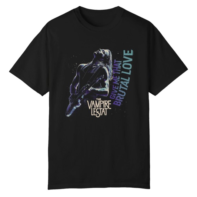 Amc Shop Merch The Vampire Lestat Brutal Love T-Shirt 2 Amc Shop Merch The Vampire Lestat Brutal Love T-Shirt