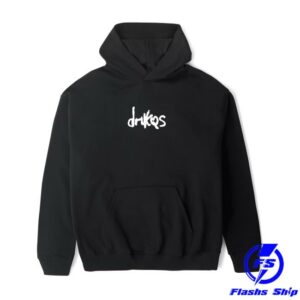 Aphex Twin Merch Store Drukqs Dual Logo Heavyweight Hoodie Black